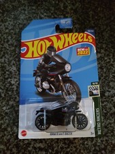 Hot Wheels BMW R NineT Racer Black  153 - 2022 Retro Racers   