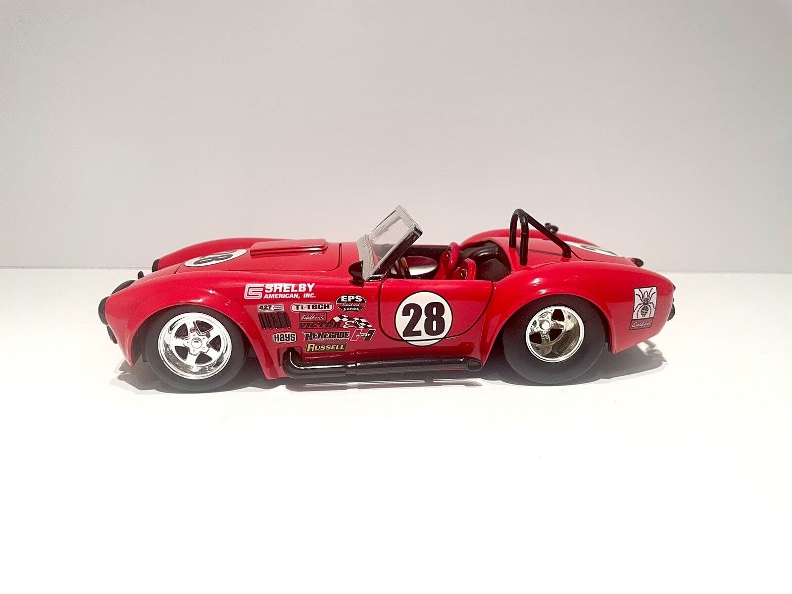 Jada Bigtime Muscle 1965 Shelby Cobra 427 S/C #28 1/24 Scale 