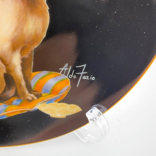 Siamese Cat Collector Plate Samantha Sophisticated Ladies Aldo Fazio Kitten - Picture 3 of 6