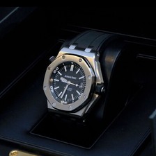 Audemars Piguet Royal Oak Offshore Black Dial 15710ST.OO.A002CA.01 AP Diver 3
