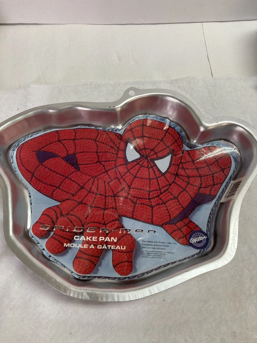 Spiderman cake pan deals