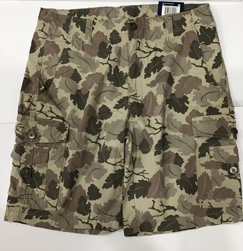 Army Camo Ripstop Cargo Shorts 