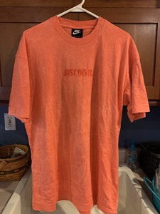 nike just do it washed t shirt