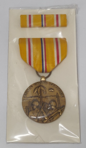 1941 - 1945 ASIATIC PACIFIC CAMPAIGN MEDAL SET - Picture 2 of 10