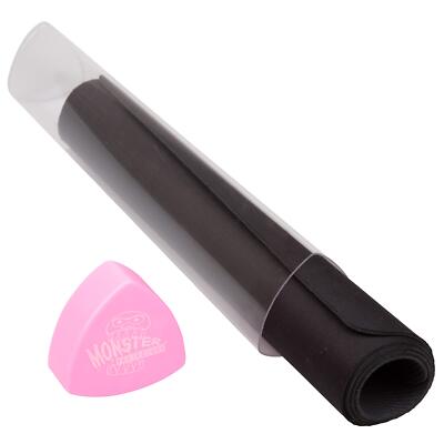Playmat Tube - Monster Protectors Prism-shaped Play Mat Tube (Pink) - Won't Roll 
