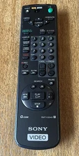 GENUINE SONY RMT-V204B Remote Control - Vintage G-Code Tested & Working!