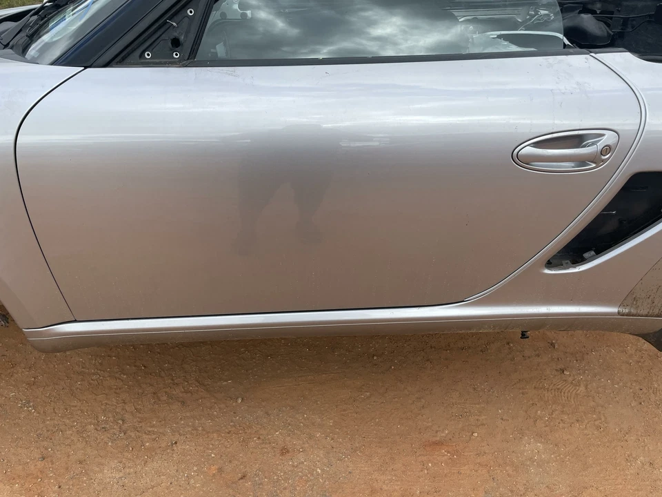 2006-2012 PORSCHE 911 2005-2012 BOXSTER LH LEFT DRIVER DOOR SILVER METALLIC — 第 2/4 张图片