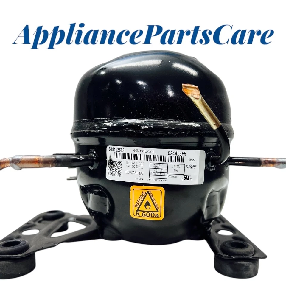 Compresor refrigerador Whirlpool W11332031, W11547313 Foto 3 de 3