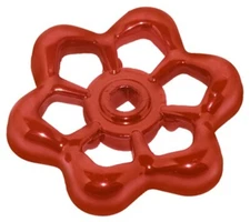 Master Plumber 480-046 Red Metal Square Stem Faucet Sillcock Handle