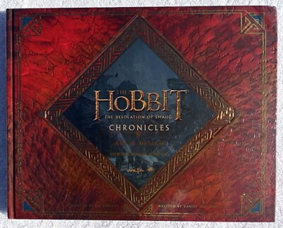 Hobbit Desolation of Smaug Chronicles Art & Design Hardcover HC HB NEW Unread of