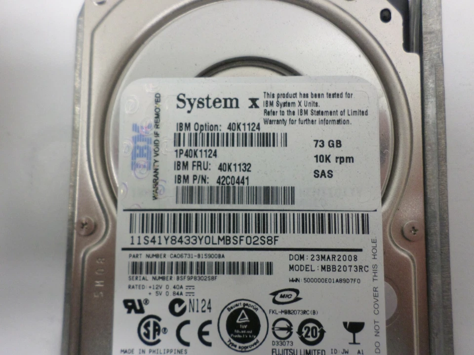 Cisco MCS 7800 SERVER (2)73GB HDD 2GB RAM Intel Xeon 2.33GHz - Image 2 of 4