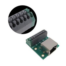 RJ45 8P8C Ethernet Connector Breakout Board w...