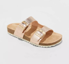 NEW Cat Jack Kids' Drew Slip-On Footbed Sandals Size 13