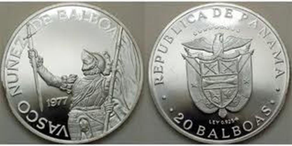 1977 PANAMA 20 BALBOA PROOF - 3.85 oz SILVER | eBay