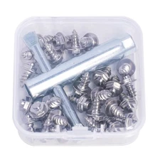Screw-in Studs for Wading Boots,26pcs Wading Boot Studs for Felt Or Rubber Sole