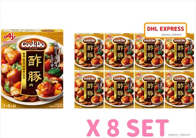 AJINOMOTO COOK DO SWEET AND SOUR PORK SAUCE 140G JAPAN 3 4 SERVINGS STIR-FRY X 8