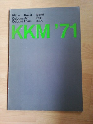 Kölner Kunstmarkt 1971  - Katalog