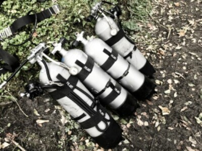 TEK Proline Tank Strap für Stageflasche 80cft, 7l, 40cft