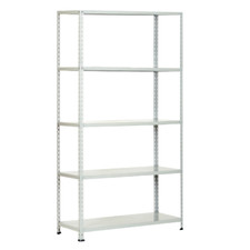 Panda-Set mit 5 Regalen mit ganzen Stangen cm 120x40x196h aus farbig...