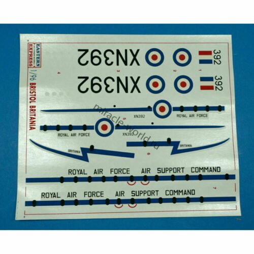 1/96 Eastern Express 96002 R.A.F. Command Post Bristol "Britannia" - Picture 2 of 2