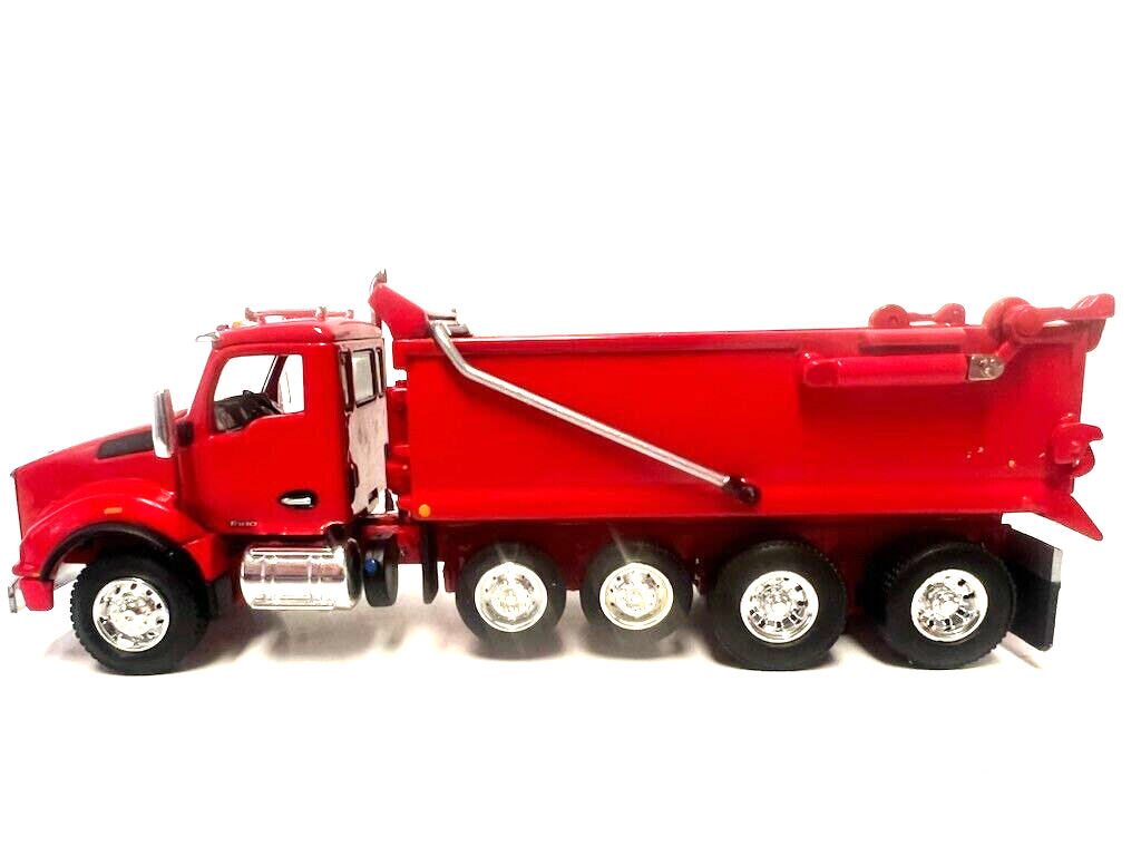 DCP / FIRST GEAR 1/64 SCALE T-880 KENWORTH QUAD AXLE DUMP TRUCK