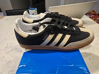 Adidas Samba OG Shoes Core Black/Wonder White Size 10 Men 11