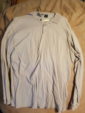 Long sleeve polo shirt