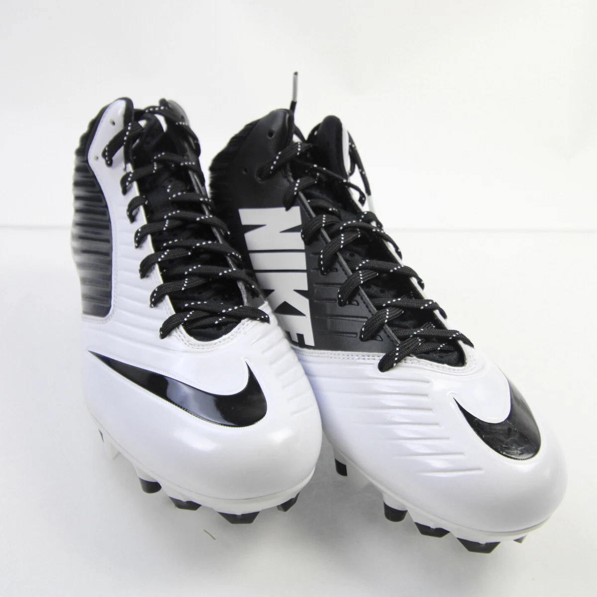 Nike Vapor Speed Mid TB Football Cleat Men s 10.5 White Black New
