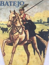 Ribatejo Portugal Hanging Flag Pennant Souvenier Horse Bull  FAST SHIP