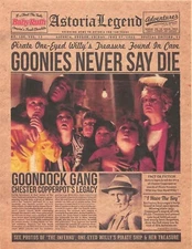 1985 The Goonies Astoria Legend Goonies Never Say Die Chunk Mikey 💀🟡💀