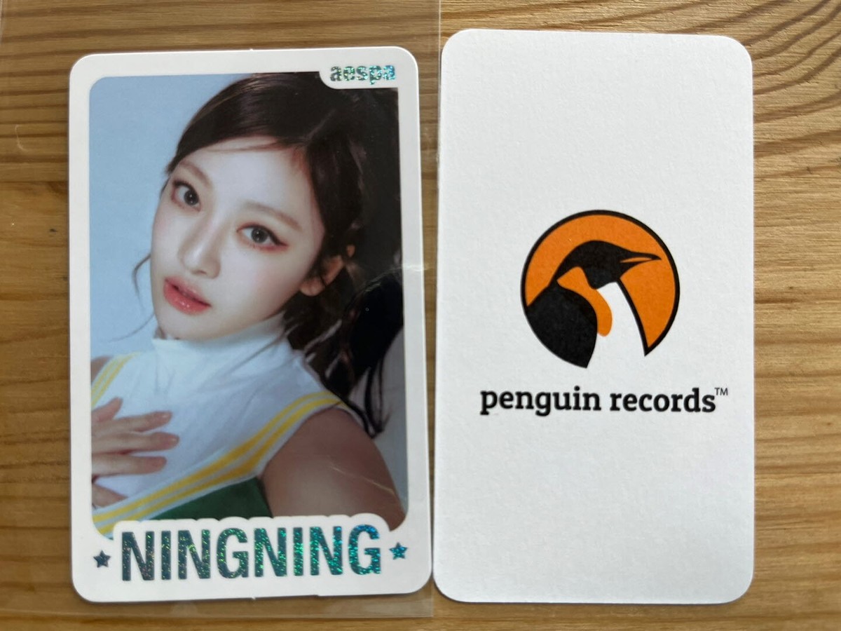 aespa MY WORLD TRADING CARD B C D ver. PHOTO CARD KARINA