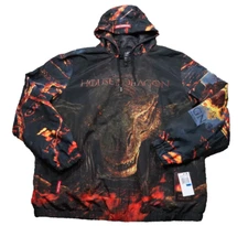 Members Only HBO Game of Thrones House of Dragon Windbreaker Jacket XL NWT 🐉