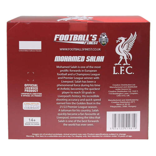 Liverpool FC Football's Finest Mohamed Salah Premium 60cm Statue - Picture 13 of 13