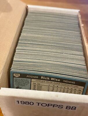 1980 Topps Baseball Cards 501-726 (EX-NM) - You Pick - Complete Your Set
