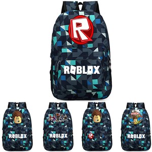 Hot Game Roblox Print Cool Backpack Schoolbag Kids Travelbag - 