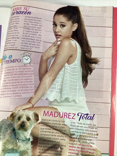 Ariana Grande TU Magazine Spanish Sept 2016 Hoyer Luciana 5th Harmony Poster - Picture 5 of 20