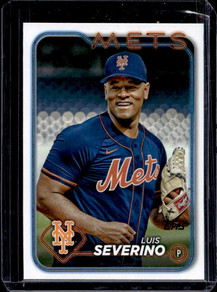 2024 Topps Luis Severino Golden Mirror SSP #633 Mets