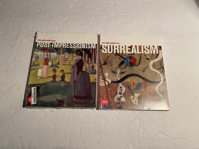 Lot of (2) Skira Mini Art Books - Post-Impressionism-Surrealism Art