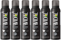 Vidal Invisible For Men Deodorant Spray 6X150Ml 48H