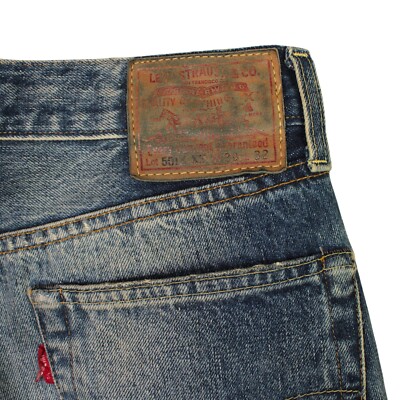 Levis LVC 501 Z XX Big E Redline Selvedge Denim Jeans Men Tag