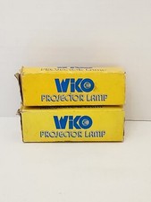 Vintage Projector Lamps/Bulbs 600 watt 120 volt WIKO Lot of 2 Japan DYS DYV BHC