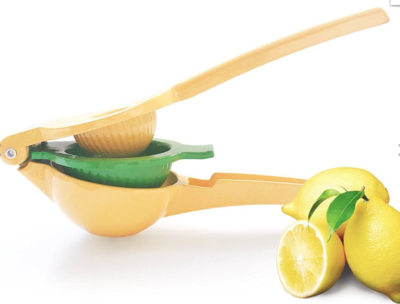 In Manual Citrus Press Juicer Premium Quality Metal Lemon Lime