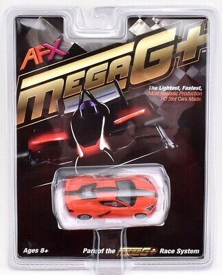 Buy AFX Mega G+ Corvette C8 Torch Red Clear Collector HO Slot Car #22011 BRAND NEW!!