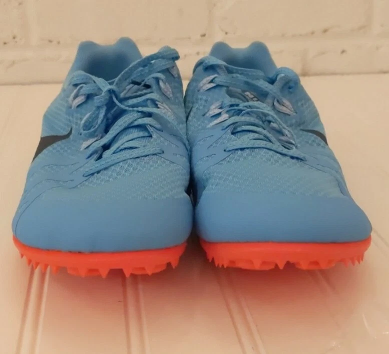 Nike Zoom Rival M Track Spikes Multi Use Shoes Blue Orange