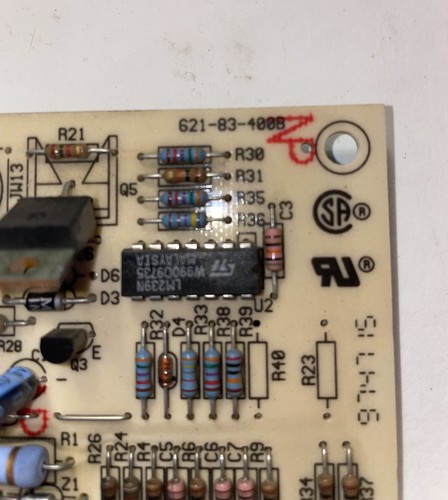 ICP Heil Tempstar 621-404 8201-069-9806, 621-83-400B Control Circuit Board - Picture 6 of 6