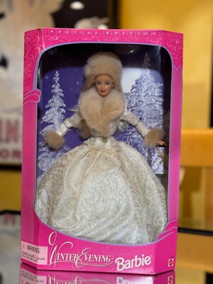 Barbie Winter Evening Special Edition Doll 1998 Mattel 19218 NRFB,sealed