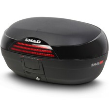 Shad SH46 Top Case 46L Motorbike Hard Luggage Waterproof Topcase Tailbox Coffer