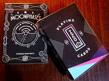 IZO + MOONPHASES PLAYING CARDS 2 x DECKS DESIGNER LUXURY MAGIC CARDISTRY