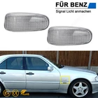 Led Side Indicator Turn Signal For Mercedes W202 W208 W210 SLK CLK Sprinter Clear Glass