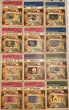 Lot of 12 Vintage 1960's GE Show N Tell Viewer Picturesound Program Toy Records